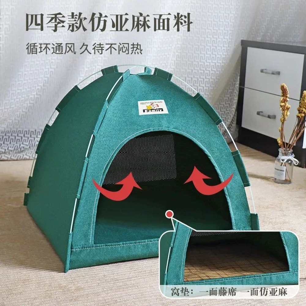 Cozy Pet Tent Bed For Cats And Small Dogs 1