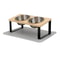 Elevated Cat Bowls With Tilted Stand And Stainless Steel Dishes 6
