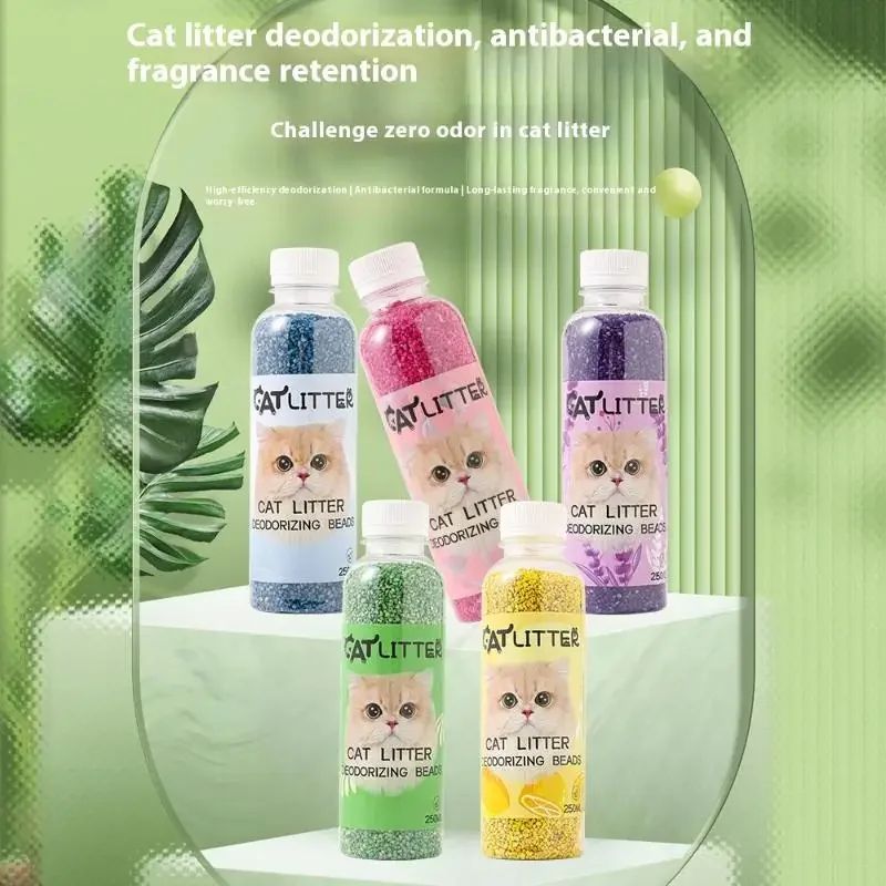 Cat Litter Deodorizing Beads For Long Lasting Freshness 1