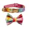 Personalized Bow Cat Collar With Safety Buckle And Name Tag 7