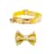 Personalized Bow Cat Collar With Safety Buckle And Name Tag 12