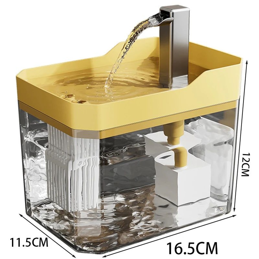 Automatic Pet Water Fountain With Ultra Quiet Filter System 5