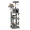 Multi Level Plush Cat Tree Tower With Hammock And Scratching Posts 5