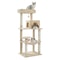 Multi Level Plush Cat Tree Tower With Hammock And Scratching Posts 6