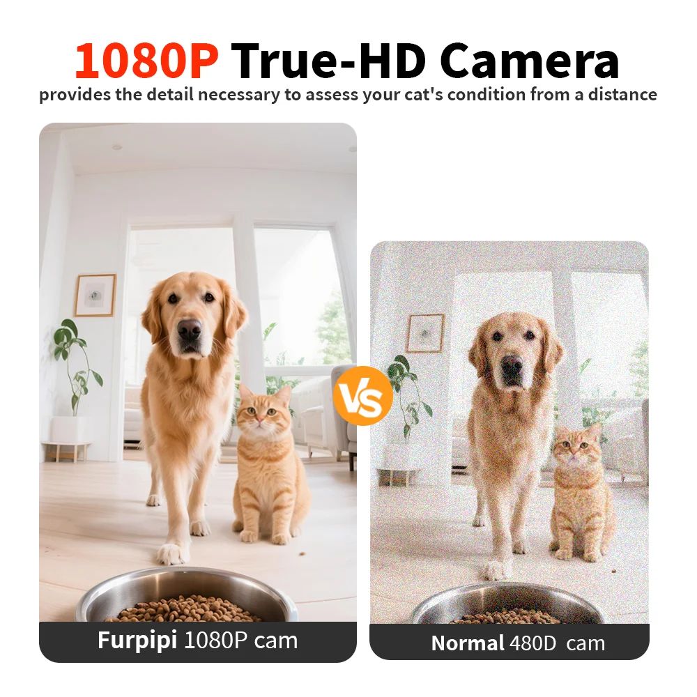 Wifi Pet Smart Automatic Pet Feeder With HD Camera And App Controlfeeder 2