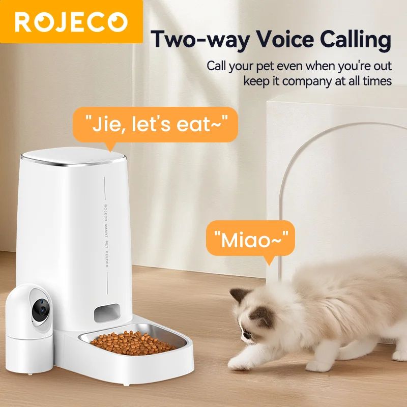 SmartView Automatic Cat Feeder With Camera WiFi Pet Food Dispenser 1