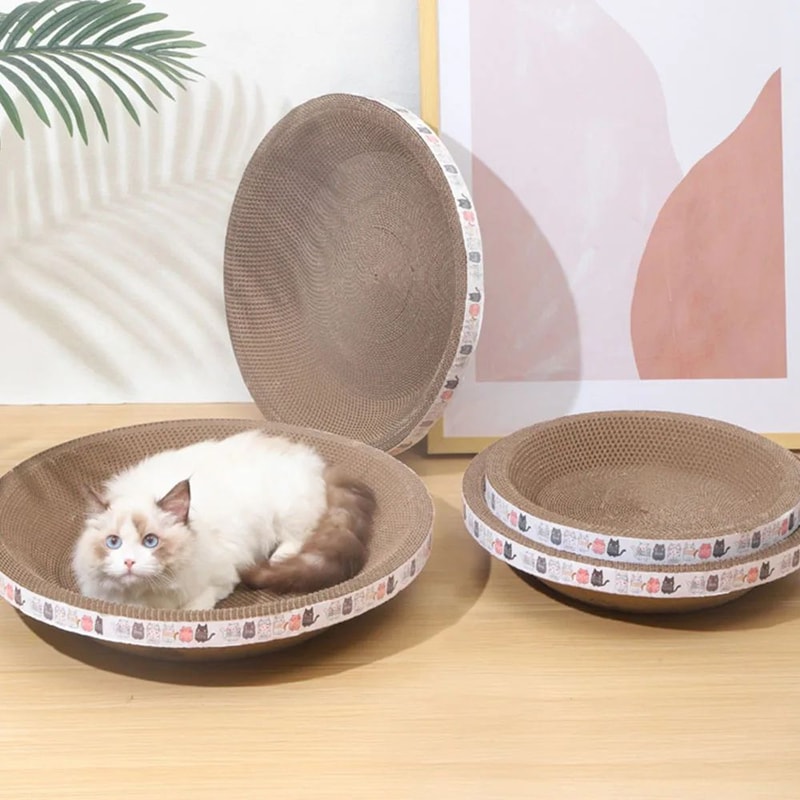 ScratchLounge Corrugated Cat Scratcher Board Cat Scratching Pad 0