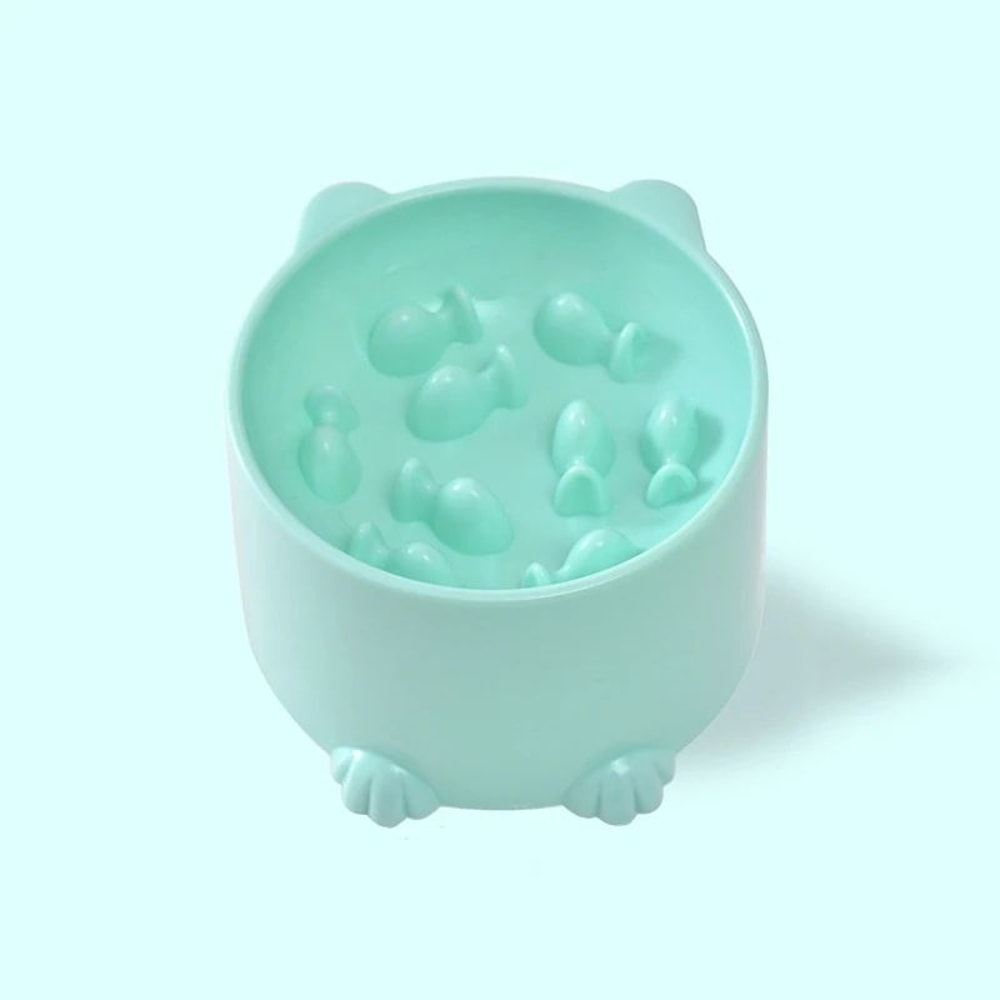ComfortRise Slow Feeder Pet Bowl Elevated Cat And Dog Bowl 8