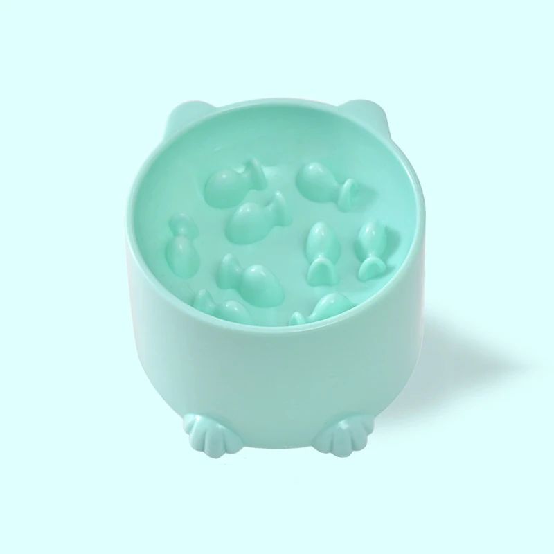 ComfortRise Slow Feeder Pet Bowl Elevated Cat And Dog Bowl 8