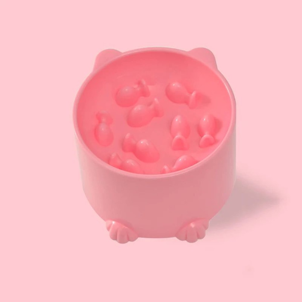 ComfortRise Slow Feeder Pet Bowl Elevated Cat And Dog Bowl 9