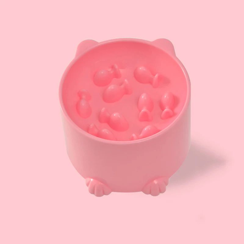 ComfortRise Slow Feeder Pet Bowl Elevated Cat And Dog Bowl 9