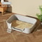 PureShield Semi Enclosed Cat Litter Box Large Capacity Cat Toilet 7