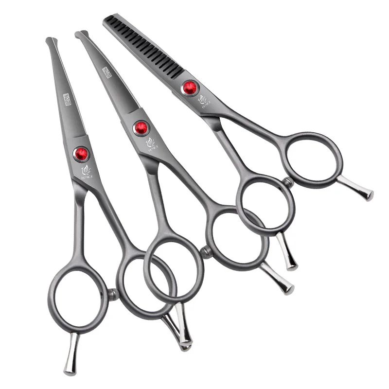 SafeTrim Pet Grooming Scissors Rounded Tip Dog And Cat Trimming Tool 1