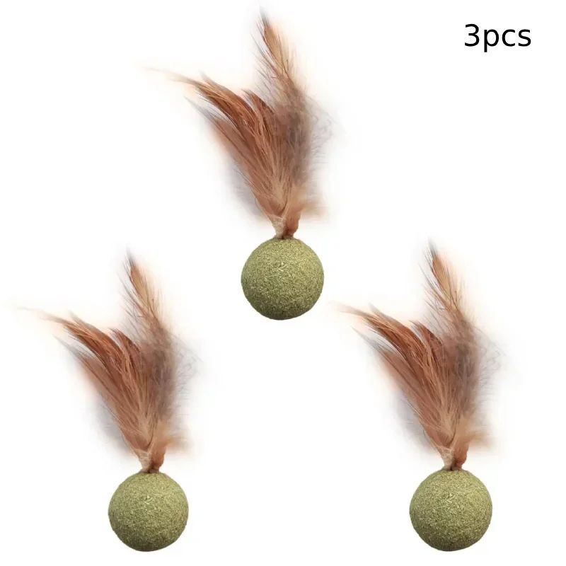 MintyPaws Catnip Ball Interactive Cat Chew Toy 8