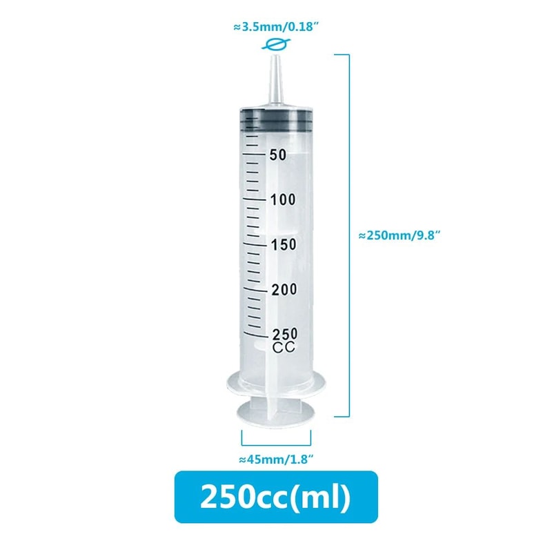FlexFlow Large Capacity Feeding Syringe With Hose Pump 13