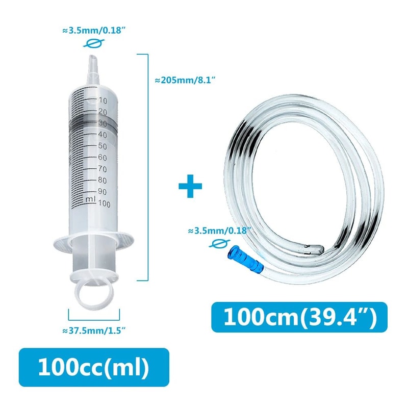 FlexFlow Large Capacity Feeding Syringe With Hose Pump 8