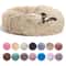 CloudNest Plush Pet Bed Round Cat And Dog Sleeping Nest 0
