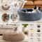 CloudNest Plush Pet Bed Round Cat And Dog Sleeping Nest 1