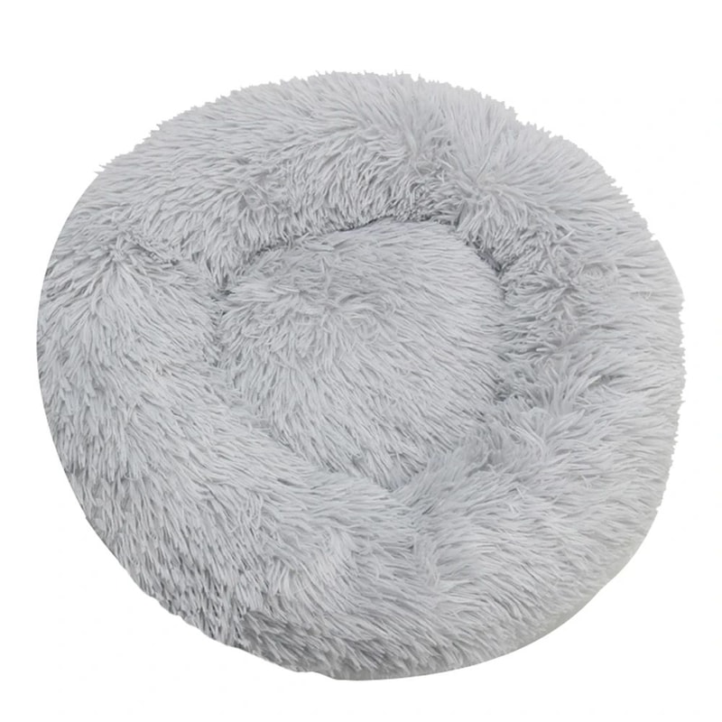CloudNest Plush Pet Bed Round Cat And Dog Sleeping Nest 16