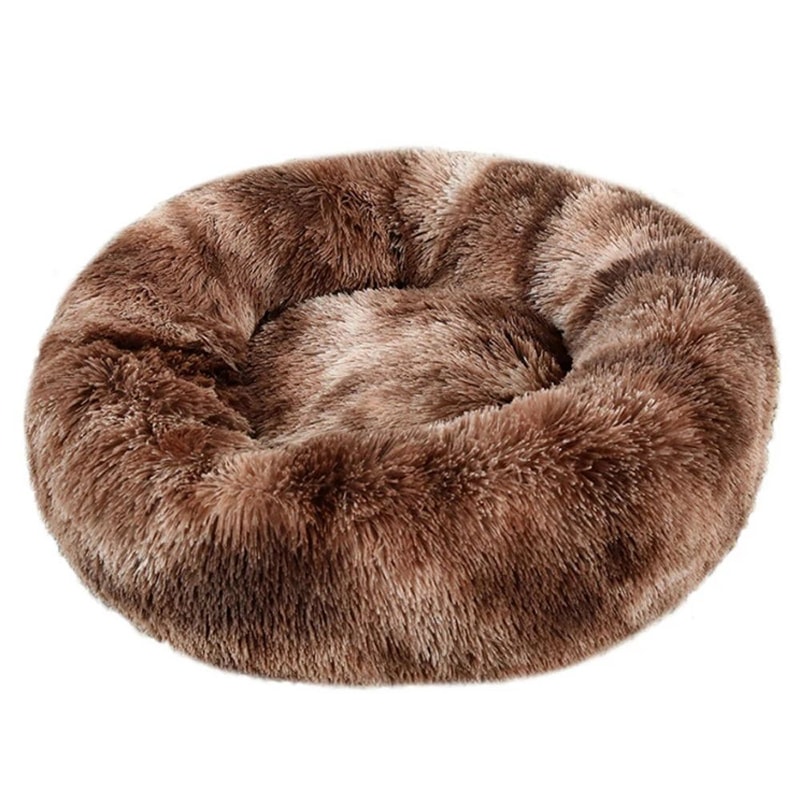 CloudNest Plush Pet Bed Round Cat And Dog Sleeping Nest 17