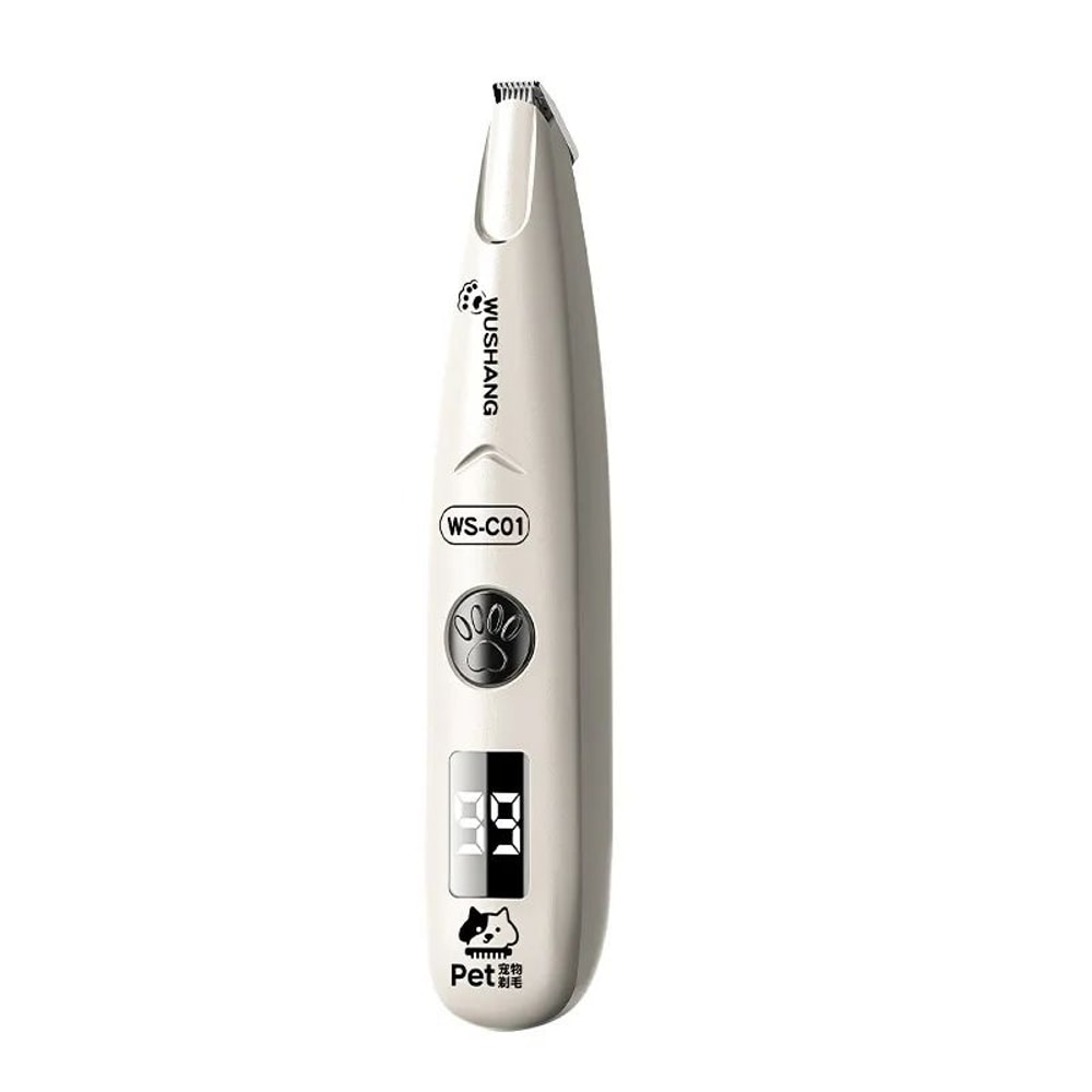 GlowTrim Electric Pet Groomer With LED Light Waterproof Paw Trimmer 6