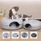 TunnelNest Donut Cat Bed Interactive Felt Cat Tunnel House 0