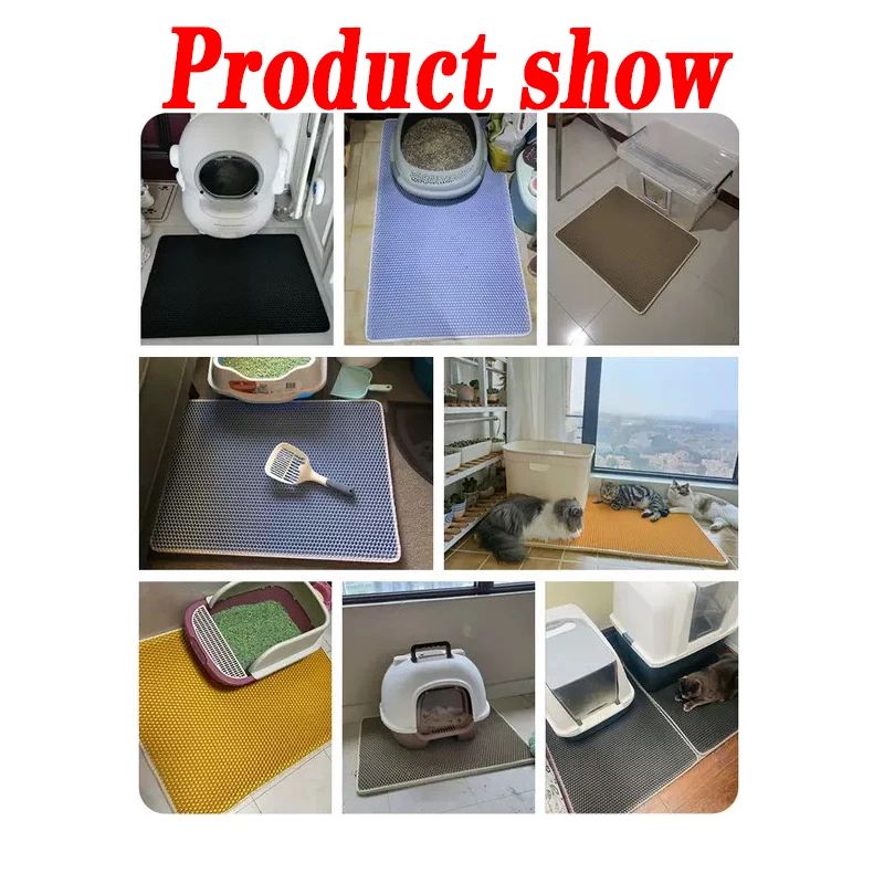 DryShield Double Layer Cat Litter Trapping Mat Waterproof Floor Protector 2