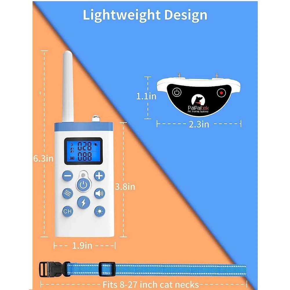 QuietPaws Remote Training And Behavior Support Cat Collar 4