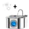 PureFlow Stainless Steel Cat Water Fountain With Smart Sensor 4