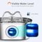PureFlow Stainless Steel Pet Water Fountain With LED Light 3