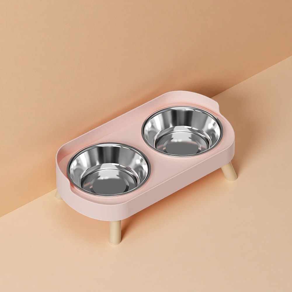 ElevaBowl Stainless Steel Dual Pet Feeding Station 4