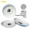 WhiskerEase Ceramic Cat Bowl Set 8