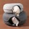 FeltNest Interactive Cat Tunnel Bed And Scratcher 1
