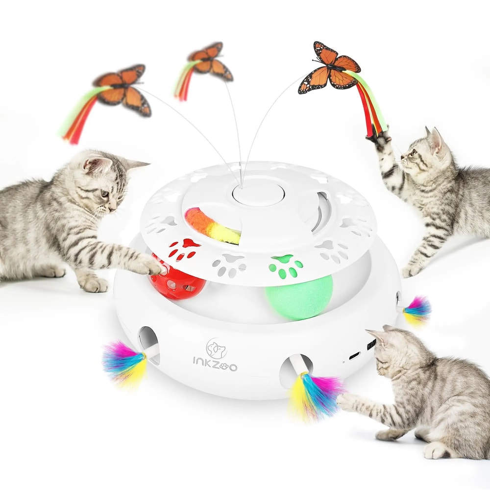 WhackPounce Interactive Cat Toy Game 14