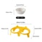 CeramiTilt Elevated Double Cat Bowl Set 4