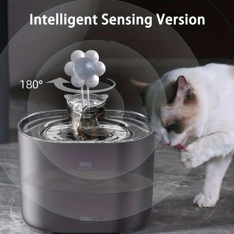 Intelligent Pet Water Fountain With Ultra Quiet Pump And Filter System 3