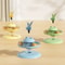 Interactive Treat Dispensing Cat Toy With Track Ball And Feather Wand 2