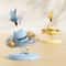 Interactive Treat Dispensing Cat Toy With Track Ball And Feather Wand 4