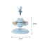 Interactive Treat Dispensing Cat Toy With Track Ball And Feather Wand 5