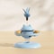 Interactive Treat Dispensing Cat Toy With Track Ball And Feather Wand 6