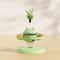 Interactive Treat Dispensing Cat Toy With Track Ball And Feather Wand 7