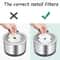 Premium Carbon Water Fountain Filters For Stainless Steel Cat Drinking Fountains 5