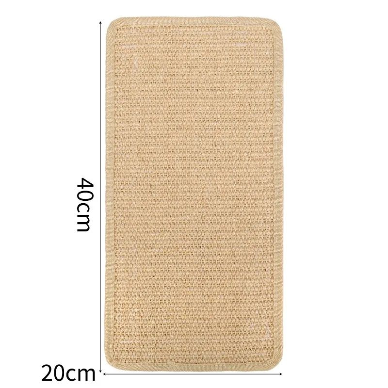 Self Adhesive Sisal Cat Scratcher Mat For Furniture Protection 11