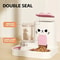 Large Capacity Pet Feeder And Automatic Water Dispenser Set 4