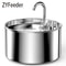 PureFlow Stainless Steel Water Fountain Automatic Pet Water Dispenser 9