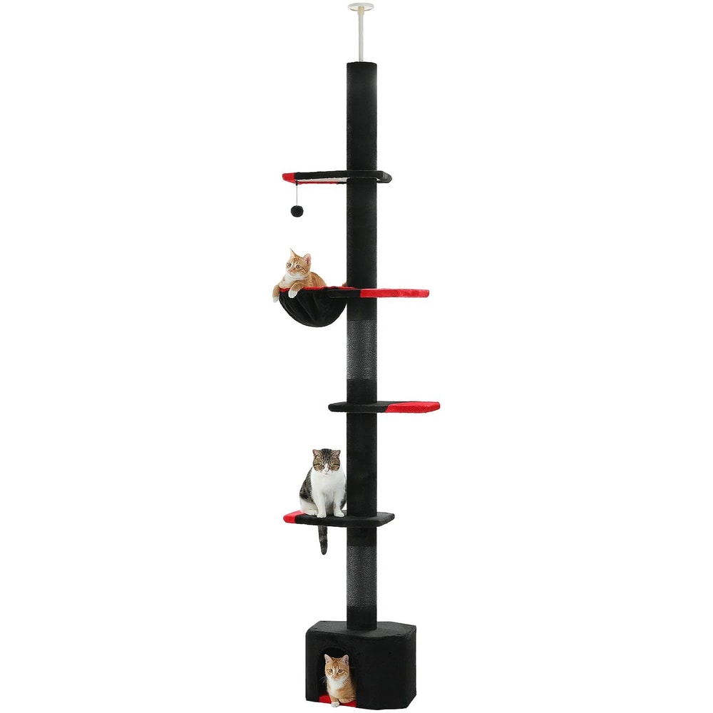 Floor To Ceiling Cat Tree Tower 7