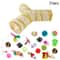 Rainbow Adventure Cat Tunnel Foldable Interactive Pet Play Tube For Indoor Cats And Kittens 22