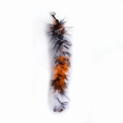 pouncepro retractable cat wand toy with feather teaser refills