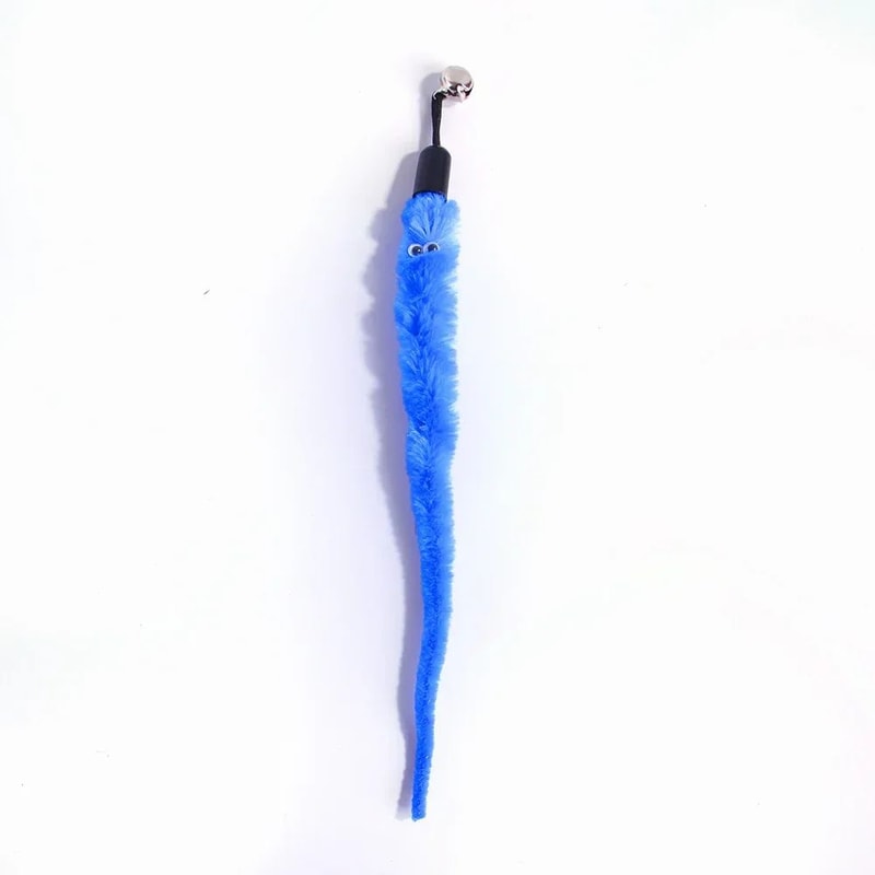 PouncePro Retractable Cat Wand Toy With Feather Teaser Refills 4