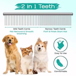 precisionpaw 5 piece professional pet grooming scissors set